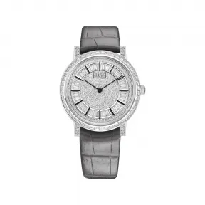 伯爵/Piaget 高级珠宝腕表系列 手动机械 白金 女表 G0A41127