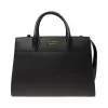 普拉达/Prada  黑色/红色 牛皮 手提包 1BA049-2EVU-F0D9A
