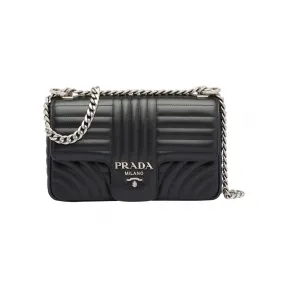 普拉达/Prada Prada Diagramme 中号皮革单肩包 1BD108-2D91-F0633