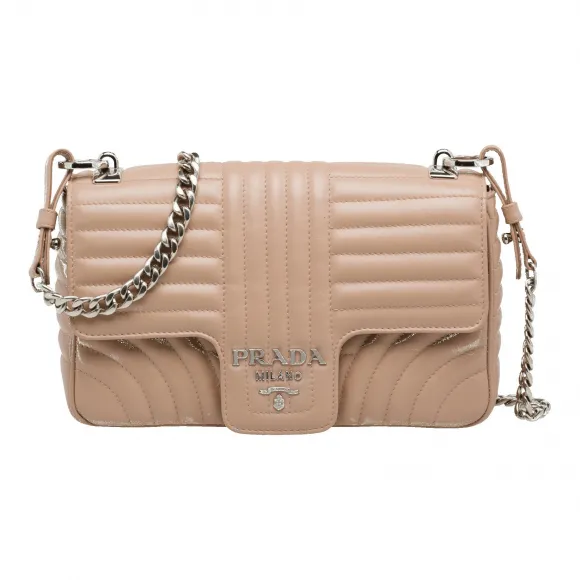 普拉达/Prada 裸粉色  手袋 1BD108 2D91 F0236
