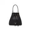 普拉达/Prada Saffiano 皮革水桶包 1BE032 2A4A F0002