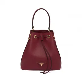 普拉达/Prada Saffiano 皮革水桶包 1BE032-2A4A-F0383