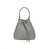 普拉达/Prada Saffiano 皮革水桶包 1BE032 2A4A F0424