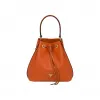 普拉达/Prada Saffiano 皮革水桶包 1BE032 2A4A F0S73