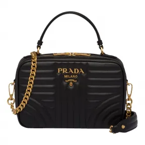 普拉达/Prada 黑色  手袋 1BH118 2D91 F0K3P