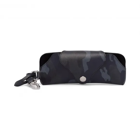 普拉达/Prada Saffiano 皮革眼镜套 2RA002-ZNL-F0O81