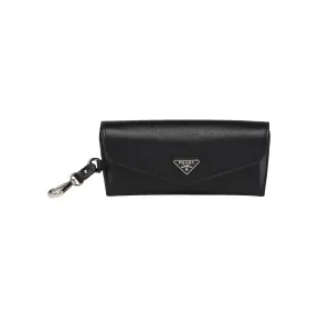 普拉达/Prada Saffiano 皮革眼镜套 2RA009-053-F0002
