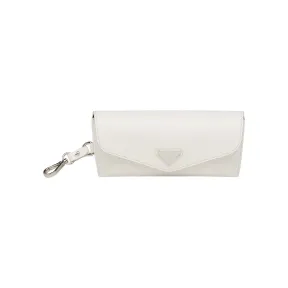 普拉达/Prada Saffiano 皮革眼镜套 2RA009-053-F0009