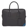 普拉达/Prada 黑色+浅蓝色  公文包 2VE368 9Z2 F014B
