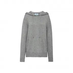 普拉达/Prada 羊绒连帽衫 P24R0U-PZ1-F0031