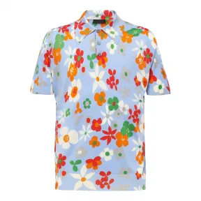 普拉达/Prada 天蓝色  Polo衫 UMA290 1T02 F0076