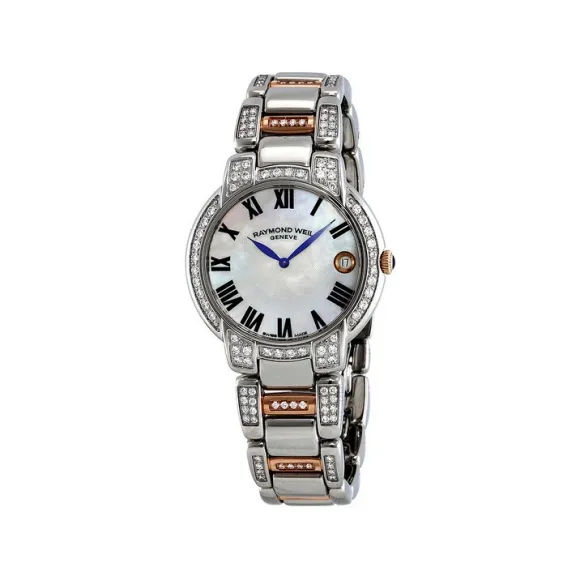 雷蒙威/Raymond Weil Jasmine 35 MM 精钢-镶钻 石英机芯 女表 5235-S53-01970