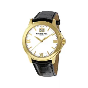 雷蒙威/Raymond Weil Tradition 39 MM 不锈钢 石英机芯 男表 5476-P-00307