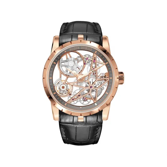 罗杰杜彼/RogerDubuis 王者系列 玫瑰金表壳 42MM 男表 RDDBEX0698