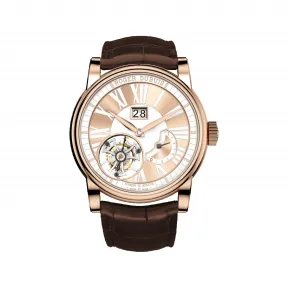 罗杰杜彼/RogerDubuis 飞行陀飞轮玫瑰金腕表 Tribute to Mr Roger Dubuis（向罗杰·杜彼先生致敬）| RDDBHO0568 RDDBHO0568