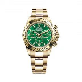 劳力士/Rolex 宇宙计型 绿金迪通拿 自动上链机械计时恒动机芯  M116508-0013