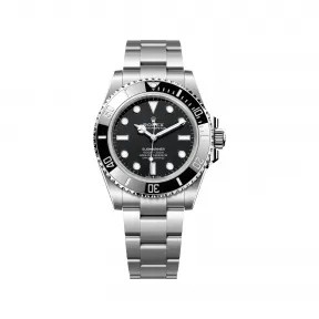 劳力士/Rolex 潜航者型 41 MM 蚝式钢 藉恒动摆陀双向自动上链 男表 M124060-0001