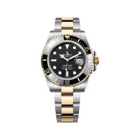 劳力士/Rolex 潜航者型 41 MM 黄金及蚝式钢 藉恒动摆陀双向自动上链 男表 M126613ln-0002