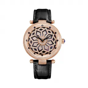 罗米/Ronald Mille 316L精钢 42mm 瑞士石英机芯 男表 R6205A3-2