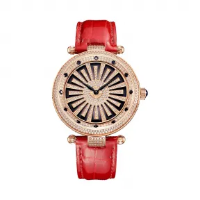 罗米/Ronald Mille 316L精钢 42mm 瑞士石英机芯 男表 R6205A4-3