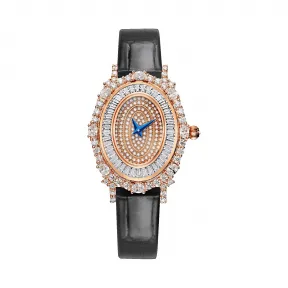 罗米/Ronald Mille  31mm*36mm 瑞士石英机芯 女表 R6206A2-2