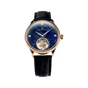 海鸥/Seagull 手动陀飞轮 37MM,42MM 镀玫瑰金 手动上链 情侣表 7070-7071-7072