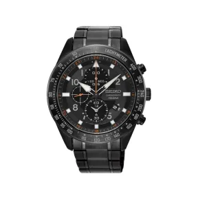 精工/Seiko 不锈钢(硬质涂层处理) 石英机芯 男表 SNDH49P1