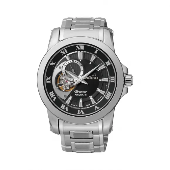 精工/Seiko Premier系列 不锈钢 自动机械机芯 男表 SSA215J1