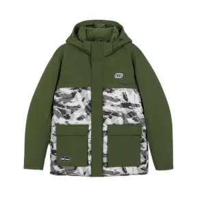 斯凯奇/Skechers 步枪绿 WOVENDOWNJACKET 男子羽绒服 L420M186-00RU