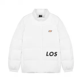 斯凯奇/Skechers 亮白色 WOVENDOWNJACKET 男子羽绒服 L420M189-0019