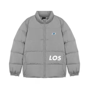 斯凯奇/Skechers 纪念碑灰 WOVENDOWNJACKET 男子羽绒服 L420M189-0103