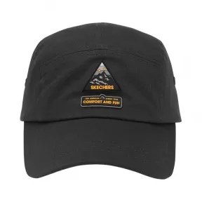 斯凯奇/Skechers 深黑色 BASEBALLCAP 男女同款棒球帽 L420U003-002K