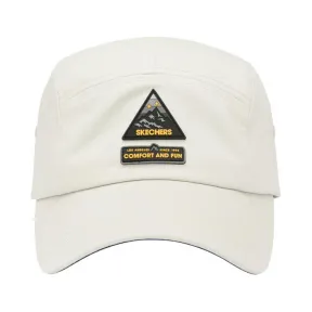 斯凯奇/Skechers 米白色 BASEBALLCAP 男女同款棒球帽 L420U003-00PS
