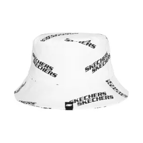 斯凯奇/Skechers 亮白色 FISHERMANHAT 男女同款渔夫帽 L420U037-0019