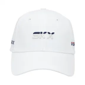 斯凯奇/Skechers 亮白色 BASEBALLCAP 男女同款棒球帽 L420U072-0019