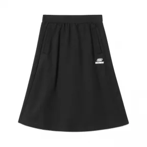 斯凯奇/Skechers 深黑色 KNITSKIRT 女子短裙 L420W145-002K