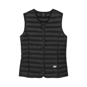 斯凯奇/Skechers 深黑色 WOVENDOWNVEST 女子羽绒服 L420W280-002K