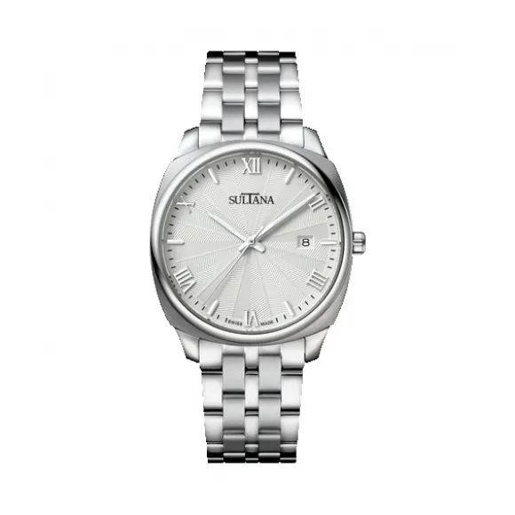 时添雅/Sultana 39mm x 46mm 不锈钢 自动机械机芯 男表 393101