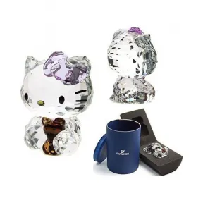 施华洛世奇/Swarovski 白色Hello Kitty抱小熊猫摆件 1096879