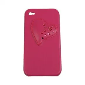 施华洛世奇/Swarovski 玫红色 爱心 手机壳 1133649