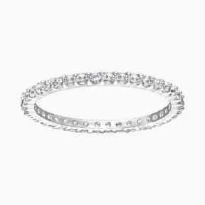 施华洛世奇/Swarovski 戒指 Vittore 戒指, 白色, 镀白金色 5028227