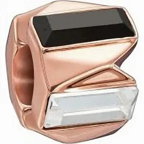 施华洛世奇/Swarovski 串珠 Black and White Lavish Bead 5038984