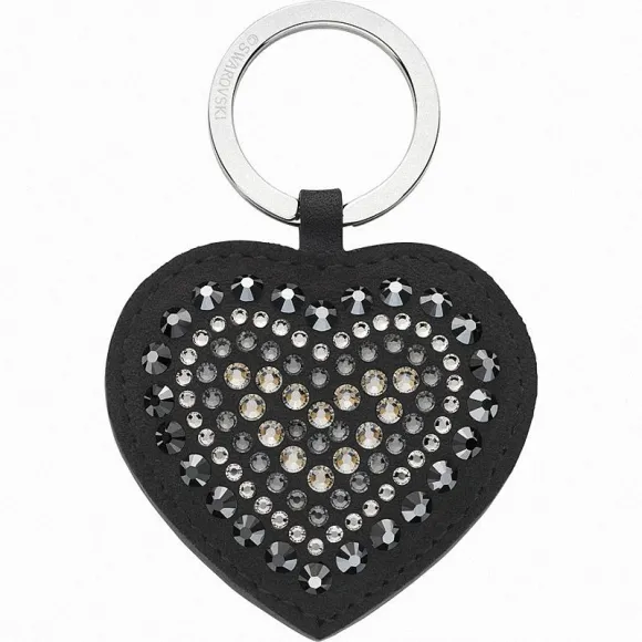 施华洛世奇/Swarovski 钥匙扣 Betty Deluxe Black Heart 钥匙扣 5080943