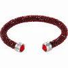 施华洛世奇/Swarovski 手镯 Crystaldust 阔手镯, 红色, 不锈钢 5250692