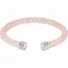 施华洛世奇/Swarovski 手镯 Crystaldust 阔手镯, 粉红色, 不锈钢 5292444