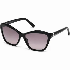 施华洛世奇/Swarovski 太阳眼镜 Swarovski 太阳眼镜, SK0135-F 01A, Black 5294047