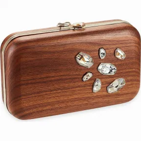 施华洛世奇/Swarovski 手袋 Wood Crystallized Espey 手袋, 镀金色 5298910