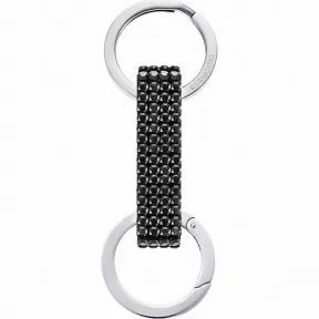 施华洛世奇/Swarovski 钥匙扣 Alice 钥匙扣, 黑色, 不锈钢 5400963