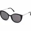 施华洛世奇/Swarovski 太阳眼镜 Swarovski 太阳眼镜, SK0168 - 01A, Black 5411620
