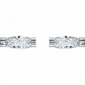 施华洛世奇/Swarovski Crystaldust 袖扣, 白色, 不锈钢 5429896